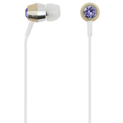 kate spade new york In-Ear Headphones with Mic/Remote Tanzanite/Gold/Silver/White